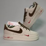 Nike Air Force 1 Low 'Mini Swoosh Milk Coffee' - Image 2