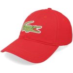 Lacoste Cap Huge Logo - Red - Image 2