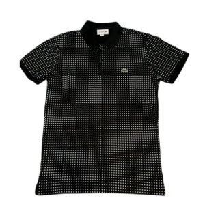 Lacoste Golf T-shirt - Black (Dotted)